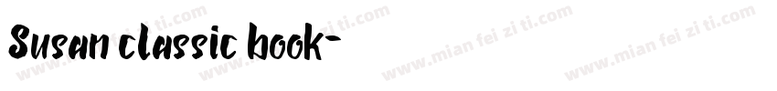 Susan classic book字体转换